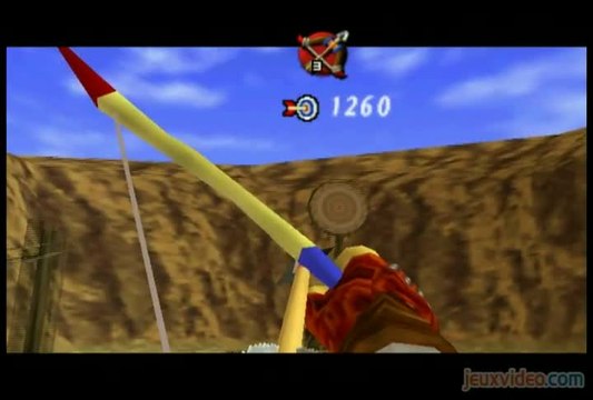 The Legend of Zelda : Ocarina of Time : Archerie montée