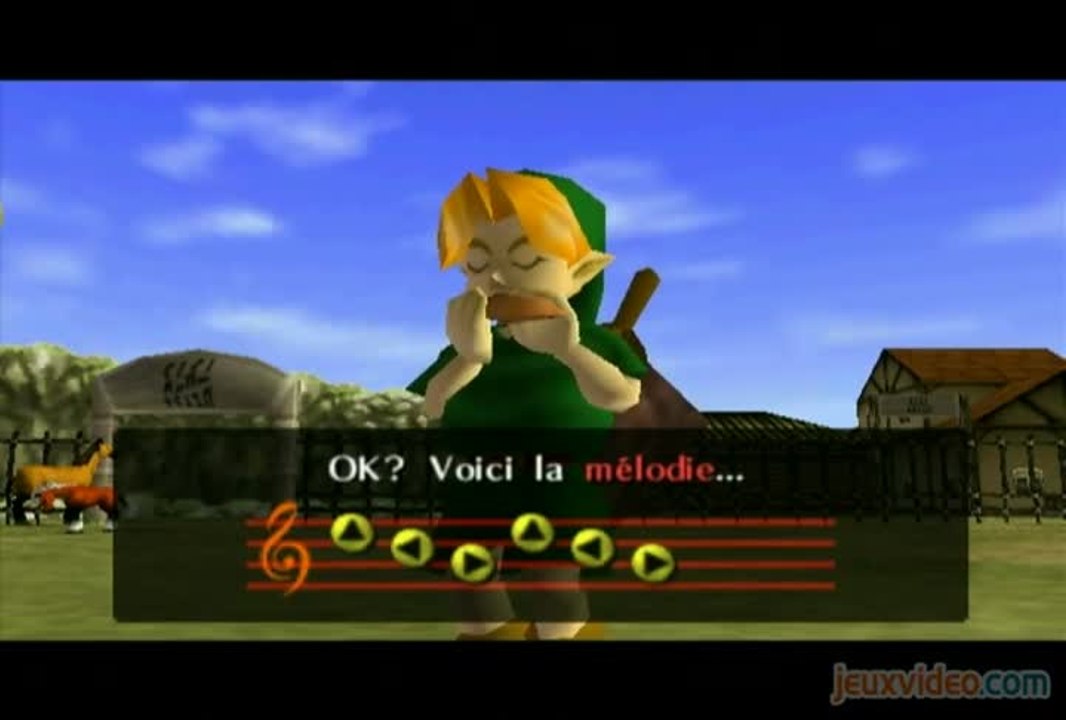 The Legend of Zelda Ocarina of Time Le Chant d'Epona Vidéo