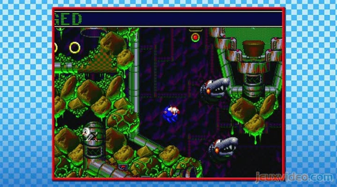 Sonic Spinball : Comme une boule de flipper