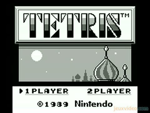 Tetris : Blocs monochromes
