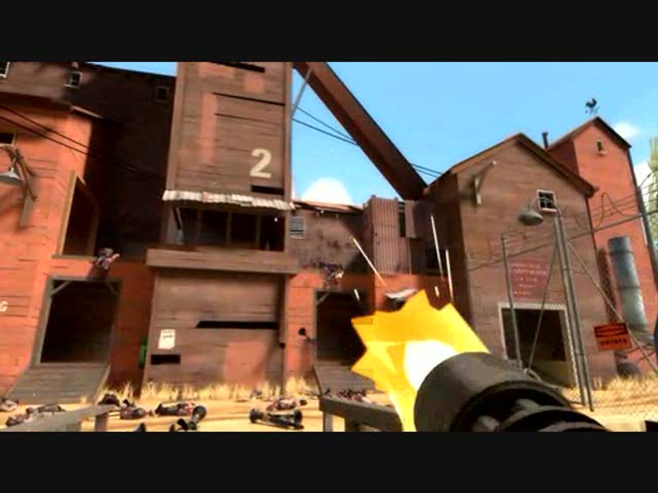 Team Fortress 2 : Combat cartoon