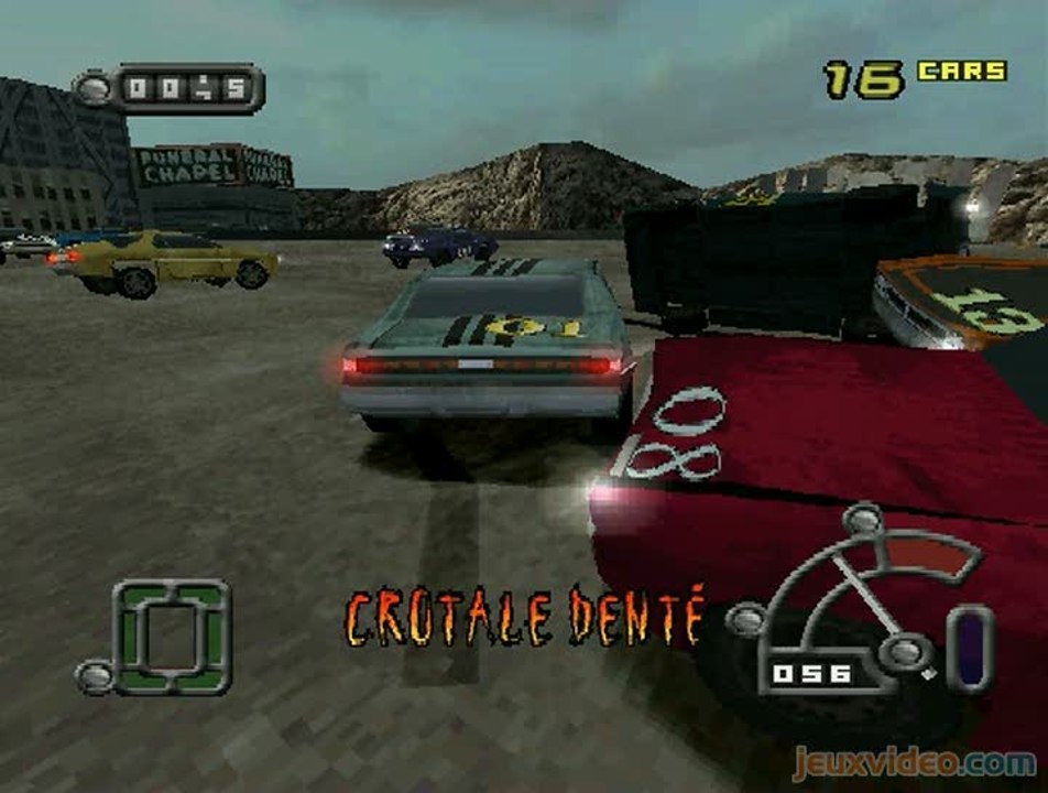 Destruction Derby Raw : Ne pas tomber