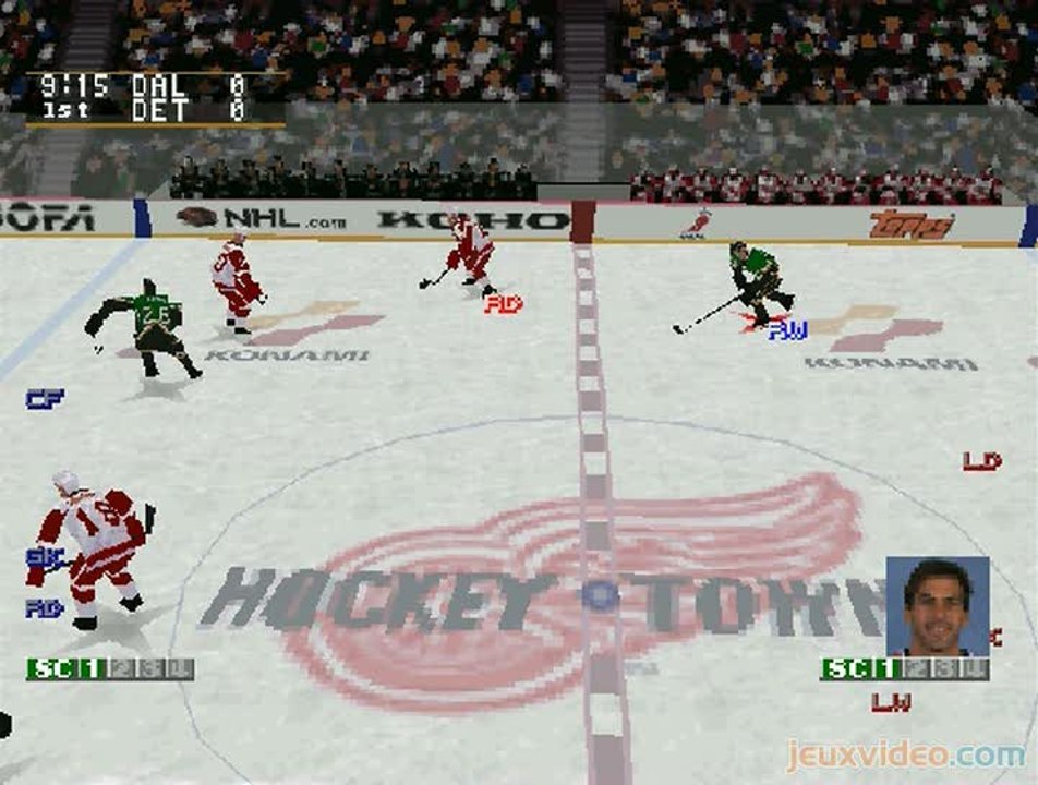 NHL : Blades of Steel 2000 : Dallas VS Detroit