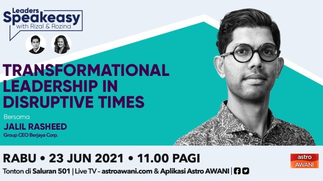 Leaders Speakeasy: Transformational leadership in disruptive times