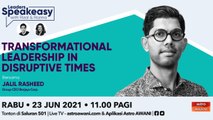 Leaders Speakeasy: Transformational leadership in disruptive times