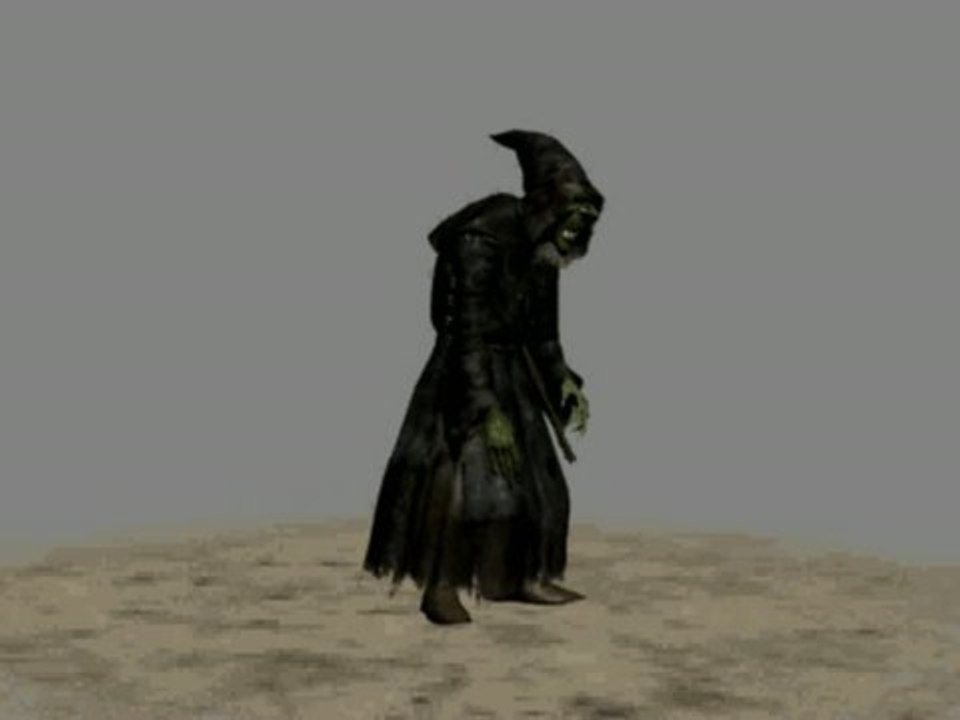 Warhammer Online : Age of Reckoning : Animation mage noir