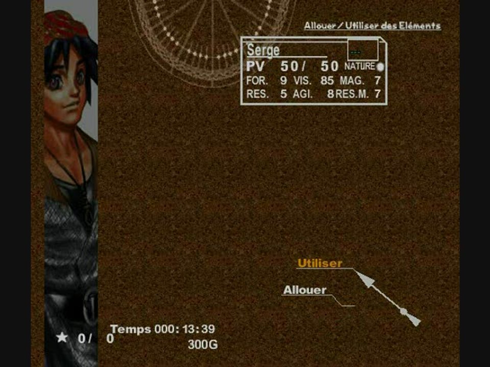 Chrono Cross : Interface de gameplay