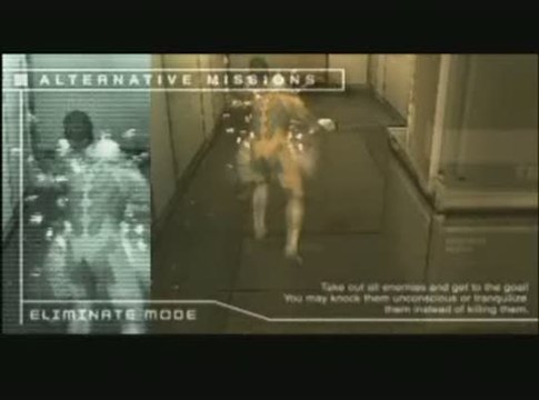 Metal Gear Solid 2 Substance : Virtual Reality training