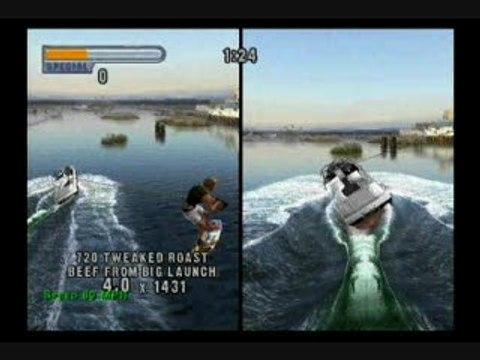 Wakeboarding Unleashed featuring Shaun Murray : Partage d'écran