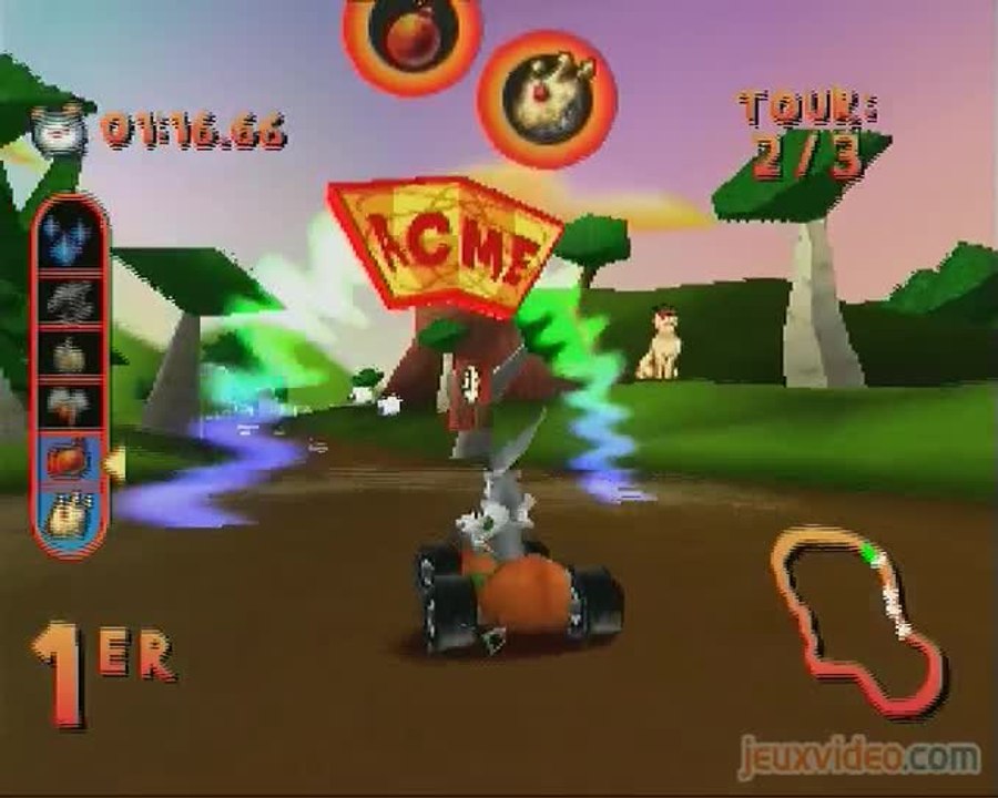 Looney Tunes Racing : Bugs Bunny versus the world - Vidéo Dailymotion