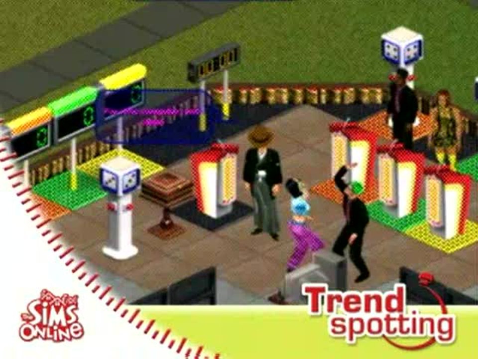 Les Sims Online : Première minute