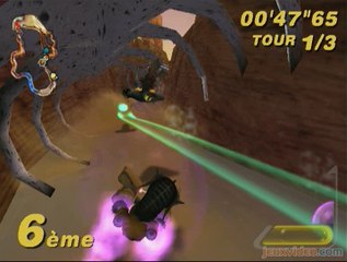 Star Wars : Super Bombad Racing : Canyon de Tatooine