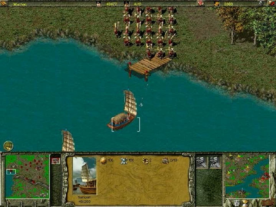 Les Trois Royaumes : Le Destin Du Dragon : Gameplay naval