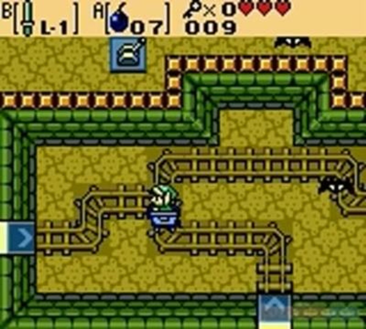 The Legend of Zelda : Oracle of Seasons : Sur les rails