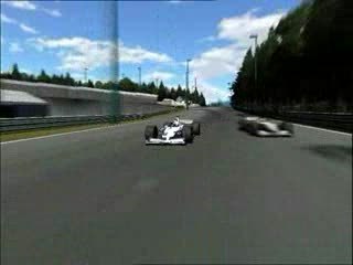 F1 2001 : Réalisme de la course