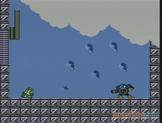 Mega Man 2 : Air Man vs Leaf Shield