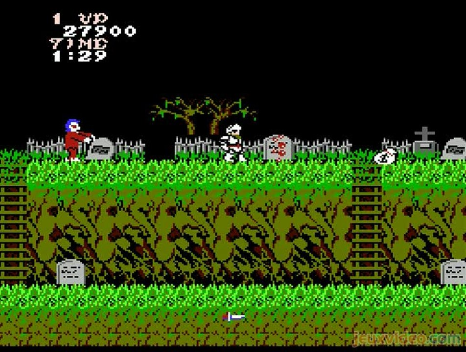 Ghosts'n Goblins : Premier niveau