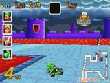 Mario Kart : Super Circuit : Bowser Castle 3
