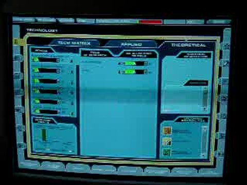 Master Of Orion 3 : Dynamisme de menu