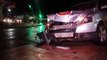 Acidente entre dois carros é registrado na Rua Itália, em Cascavel