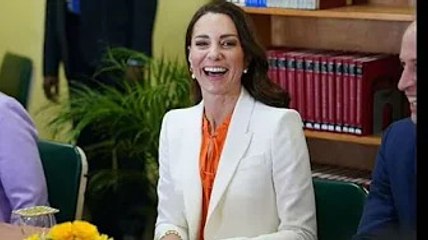 She loved it!' Kate in fits of laughter as she makes William's vehicle crash in simulation