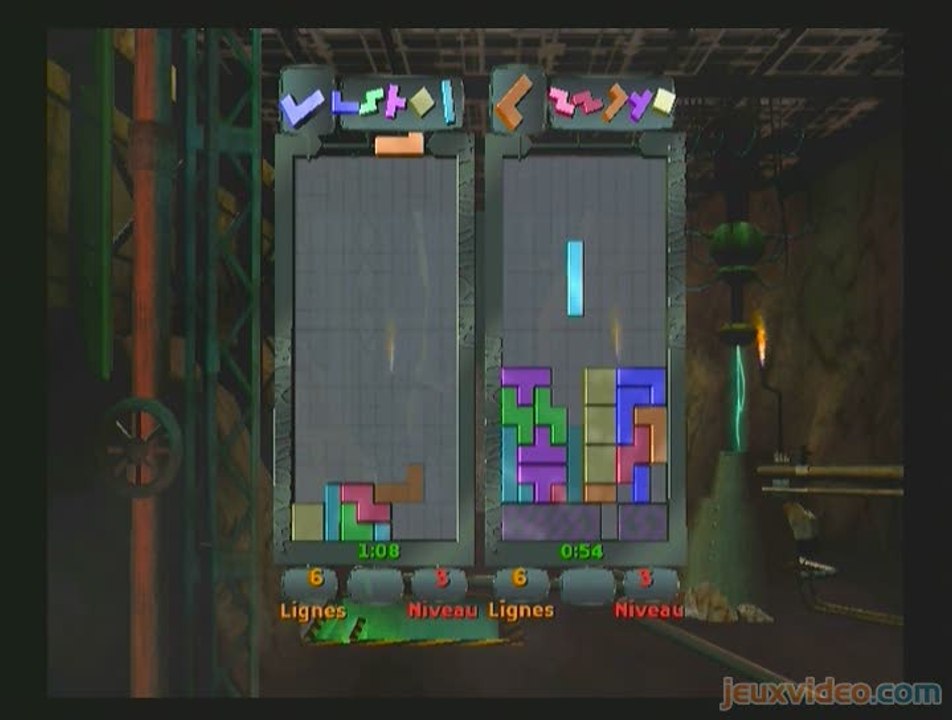 Tetris Worlds : Duel de Tetris attention les yeux !