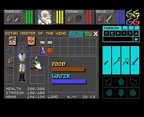 Dungeon Master - Theron's Quest online multiplayer - pce-cd