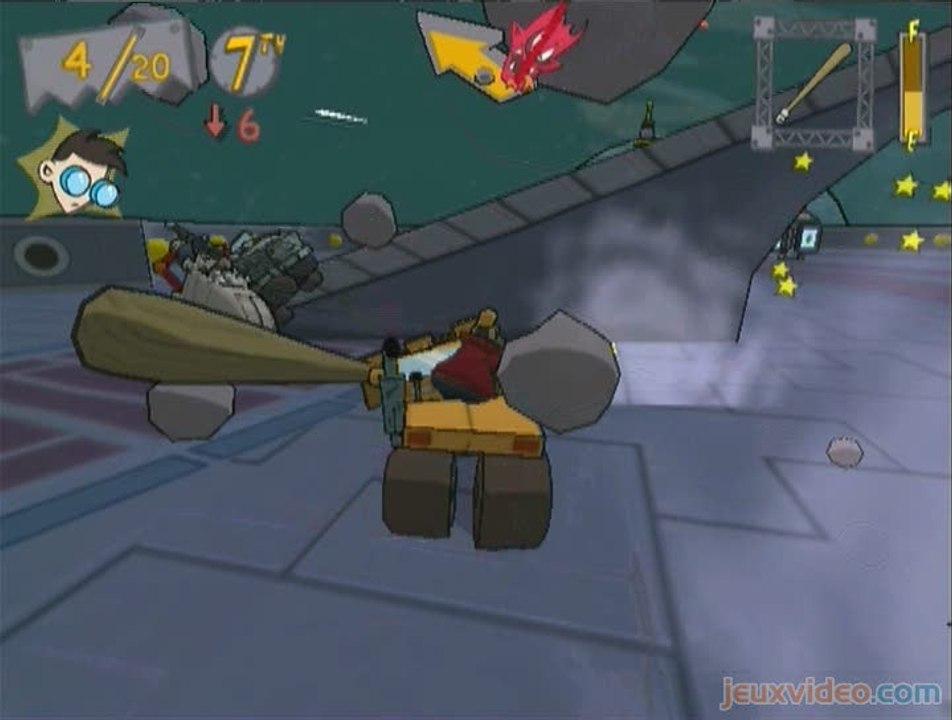 Cel Damage : Cel aux fans ! Haha !