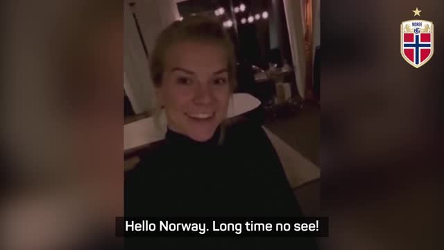 Long time no see!' - Hegerberg ends five-year Norway exile