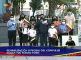 Caracas | Complejo Educativo Fermín Toro estrena 36 aulas rehabilitadas y salas de usos múltiples
