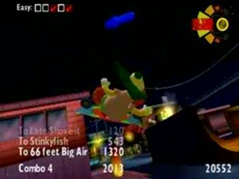 The Simpsons : Skateboarding : Crusty s'y met