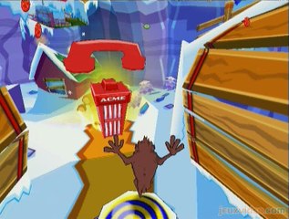 Taz Wanted : Niveau gelé