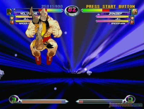 Marvel vs. Capcom 2 : New Age of Heroes : Un combat explosif