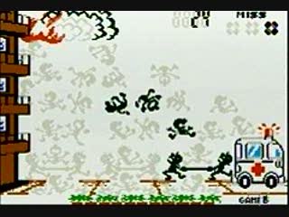 Game & Watch Gallery Advance : Au feu les pompiers