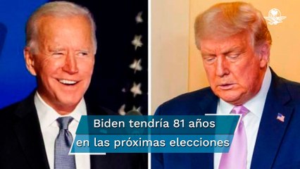 Biden dice que sería "muy afortunado" de volver a enfrentarse a Trump en elecciones del 2024