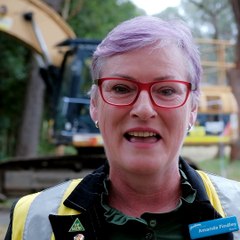 Mayor Amanda Findley at BioElektra sod turning Shoalhaven