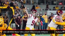 USC QB Miller Moss Talks Lincoln Riley   Caleb Williams