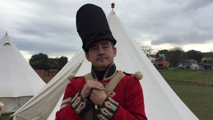 Battle of Waterloo re-enactment