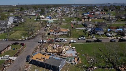 Growing community that was hit by Katrina now rebuilding from a tornado