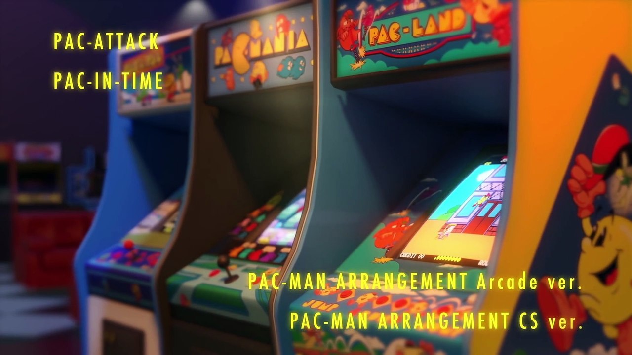 PAC-MAN MUSEUM + - Release Date Announcement Trailer