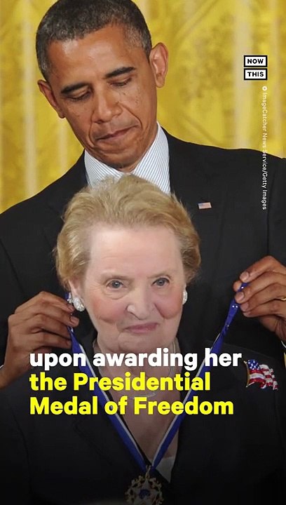 A Look Back at Obama's Touching Tribute to Madeleine Albright