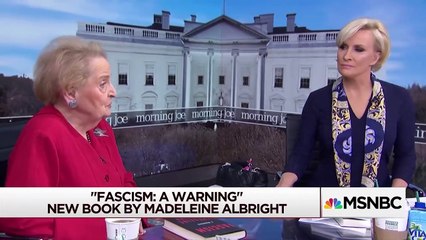Madeleine Albright I'm Warning The American Public  Morning Joe  MSNBC