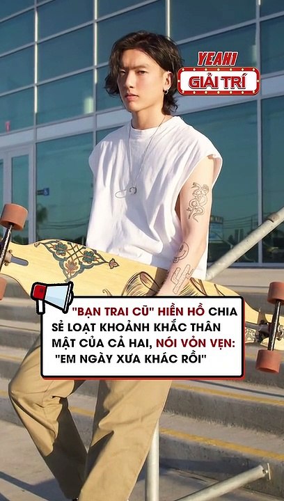 'Bạn trai cũ' Hiền Hồ chia sẻ loạt khoảnh khắc thân mật của cả hai, nói vỏn vẹn- 'Em ngày xưa khác rồi'