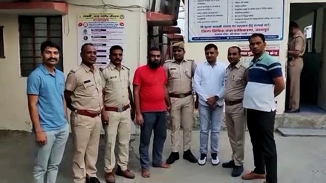video... 7 राज्यों के वांछित आरोपी को गिरफ्तार किया
