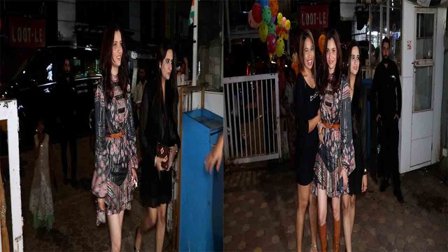 Ankita Lokhande छोटी सी Dress पहन Girl Gang के साथ निकलीं Party करने, Viral Video | FilmiBeat