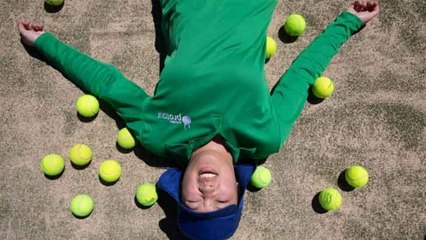 We tried: training as a ball kid for the Canberra International