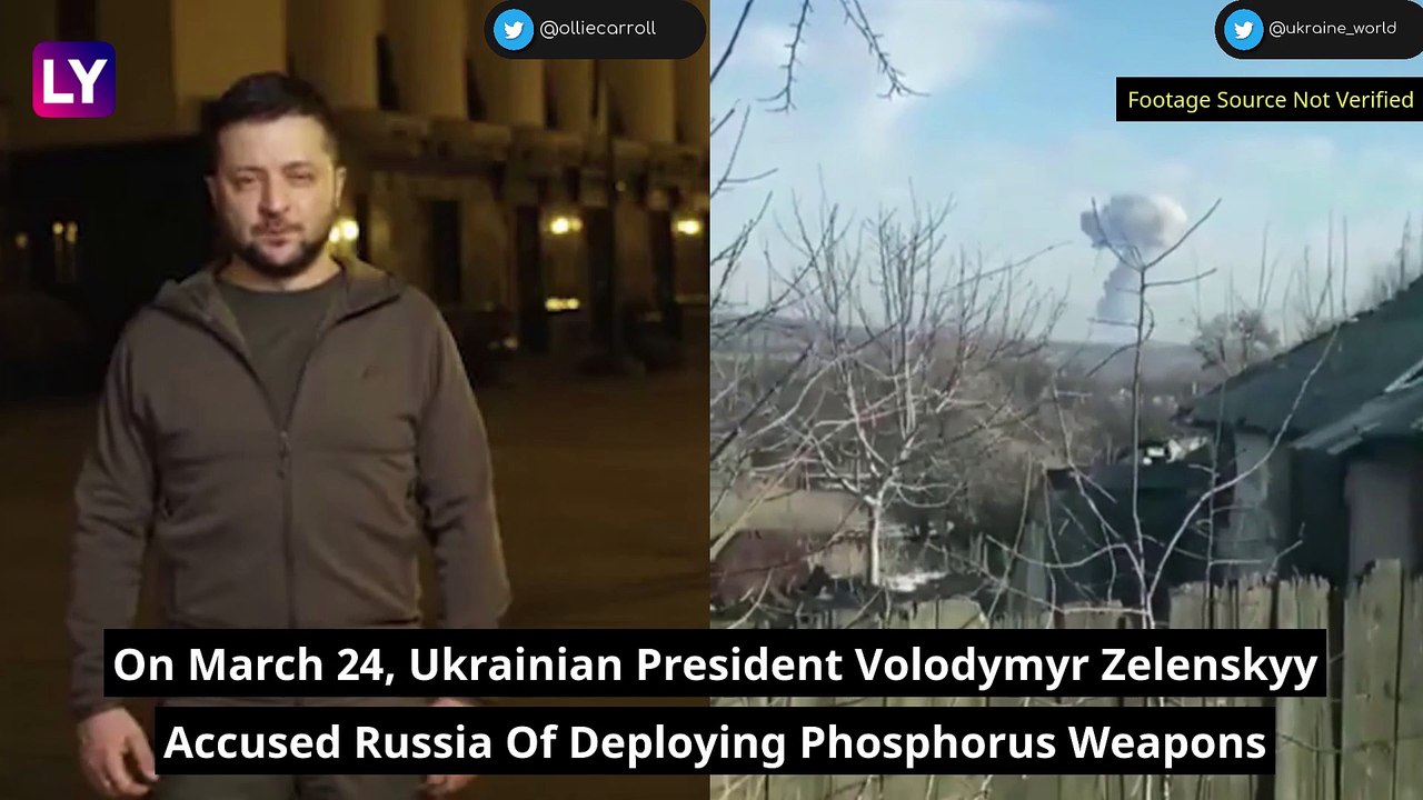 Ukraine: President Volodymyr Zelenskyy Accuses...
