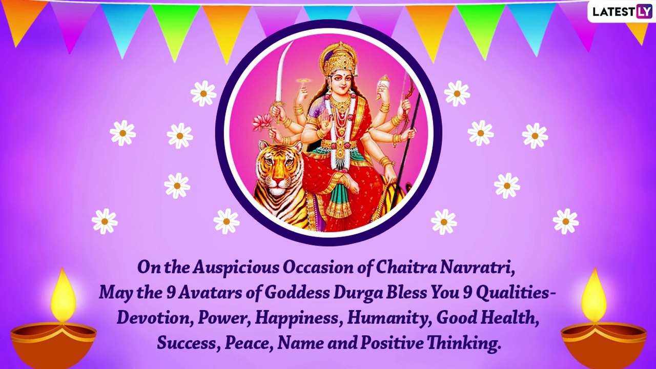 Happy Chaitra Navratri 2022 Greetings: Wishes, Navdurga Images & Messages for the Nine Day Festival