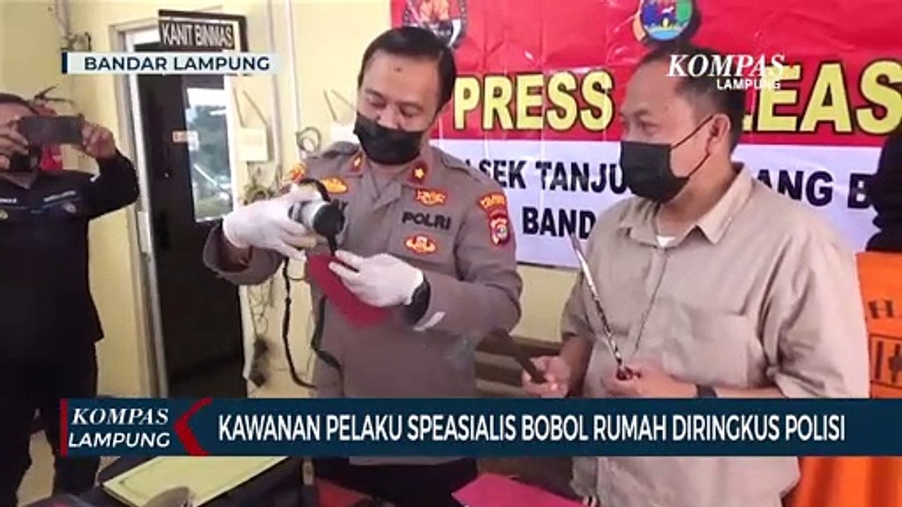 Kawanan Pelaku Spesialis Bobol Rumah Diringkus Polisi Video Dailymotion