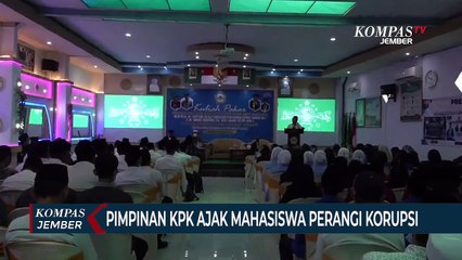 Wakil Ketua KPK Ajak Mahasiswa Unzah Perangi Korupsi